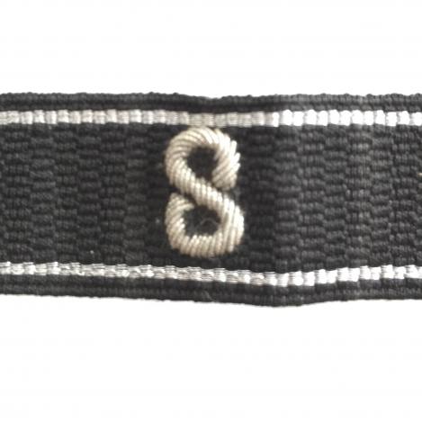 WW2 Nazi Allgemeine-SS Officers Standarte 8 Cuff Title