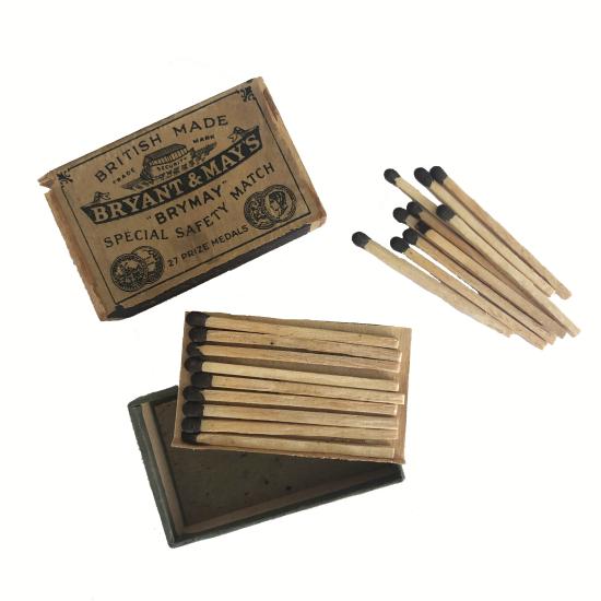WW2 Concealed Escape Compass - Matchbox