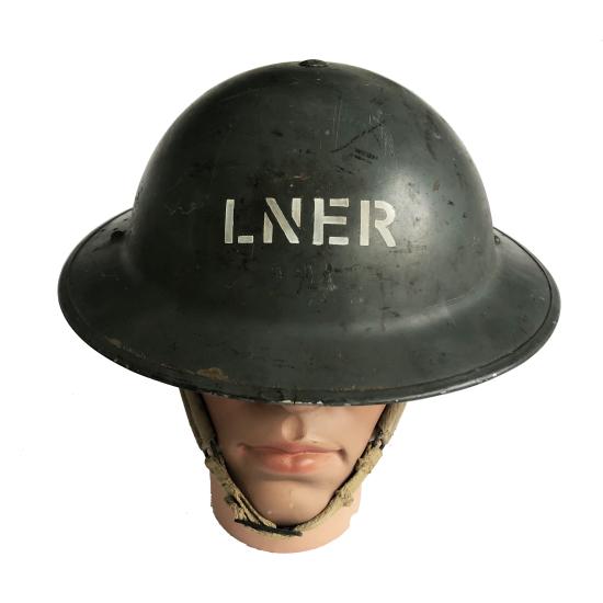 WW2 MkII No 2c Grey LNER Helmet