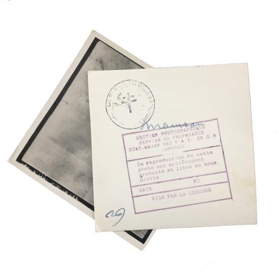 WW2 - Arial Bombing Targets - French propaganda photographs - Libya.