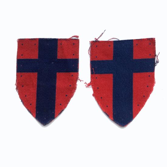 Pair of HQ BAOR Idenfification Patches