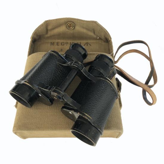 WW2 - 1941 Taylor Hobson Binoculars & Pat 37 Case 1941