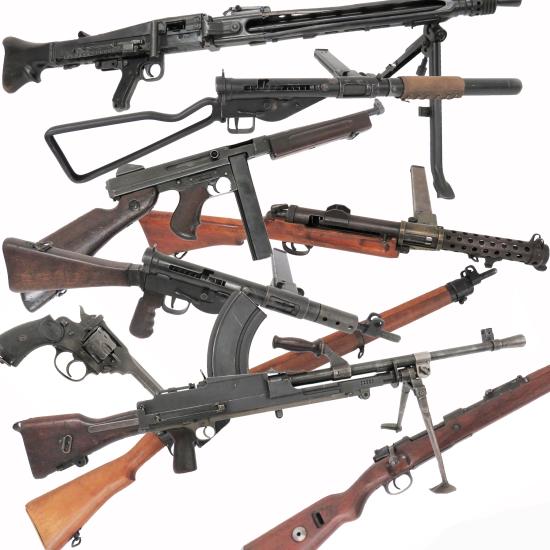 Deactivated Firearms For Auction 20-Sep-23
