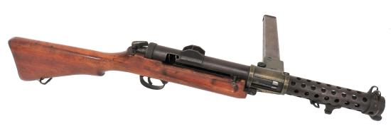 Deactivated Lanchester Sub Machine Gun