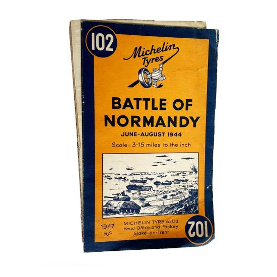 Michelin Map No 102 - Dated 1947