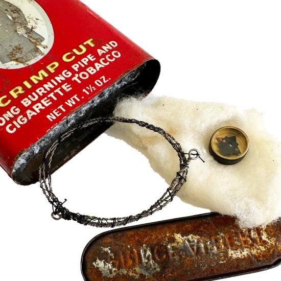 WW2 Concealed Escape Items - Prince Albert Tin