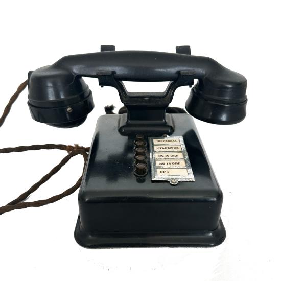 1940s Bakelite Five Push Button Intercom Telephone